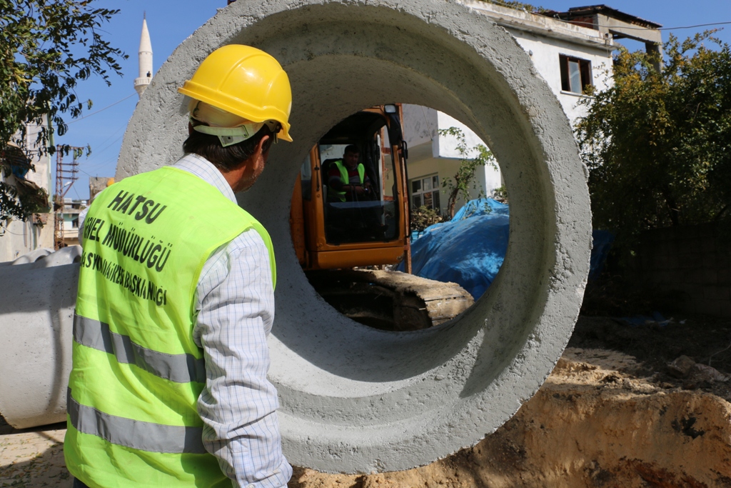 Altınözü Kanalizasyon İnşaatı