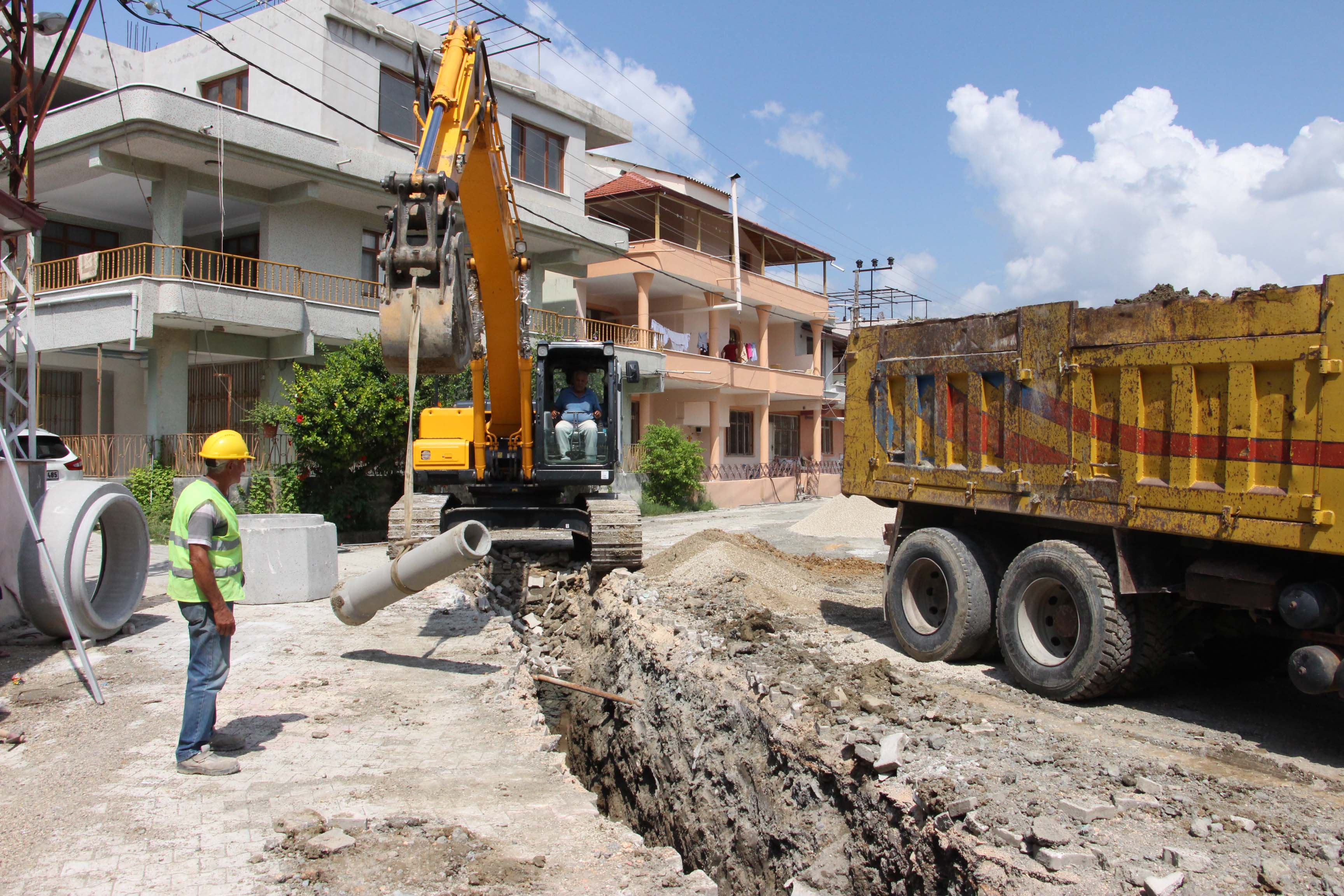 Samandağ(Mızraklı) Kanalizasyon İnşaatı
